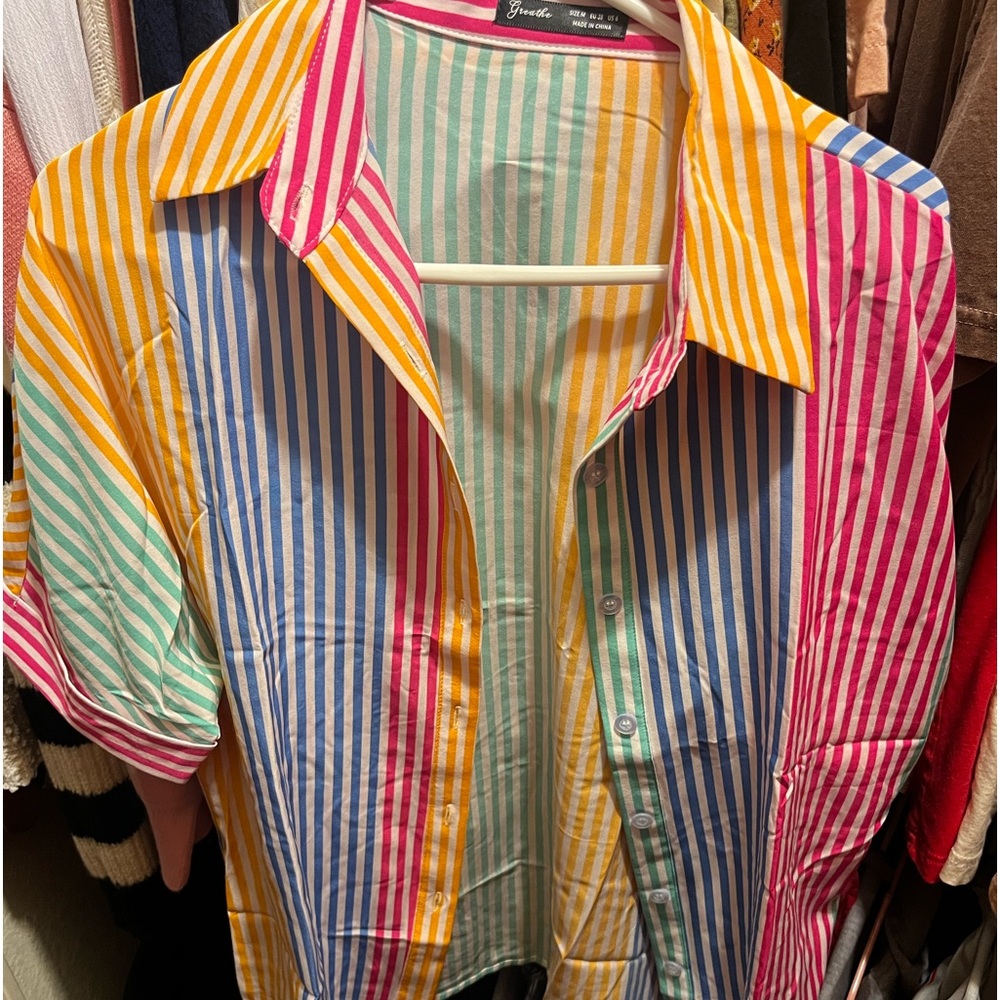 SHEIN button up